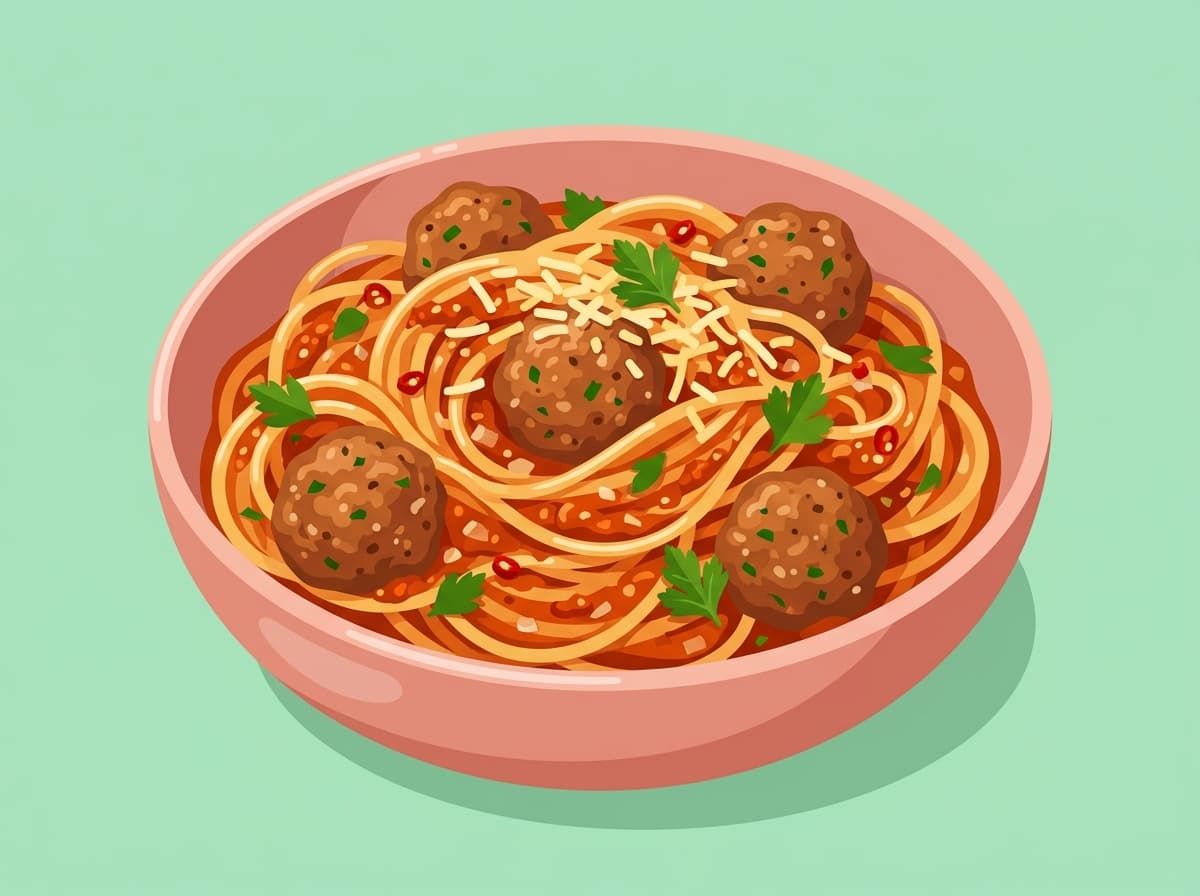 Spaghetti and Meatballs