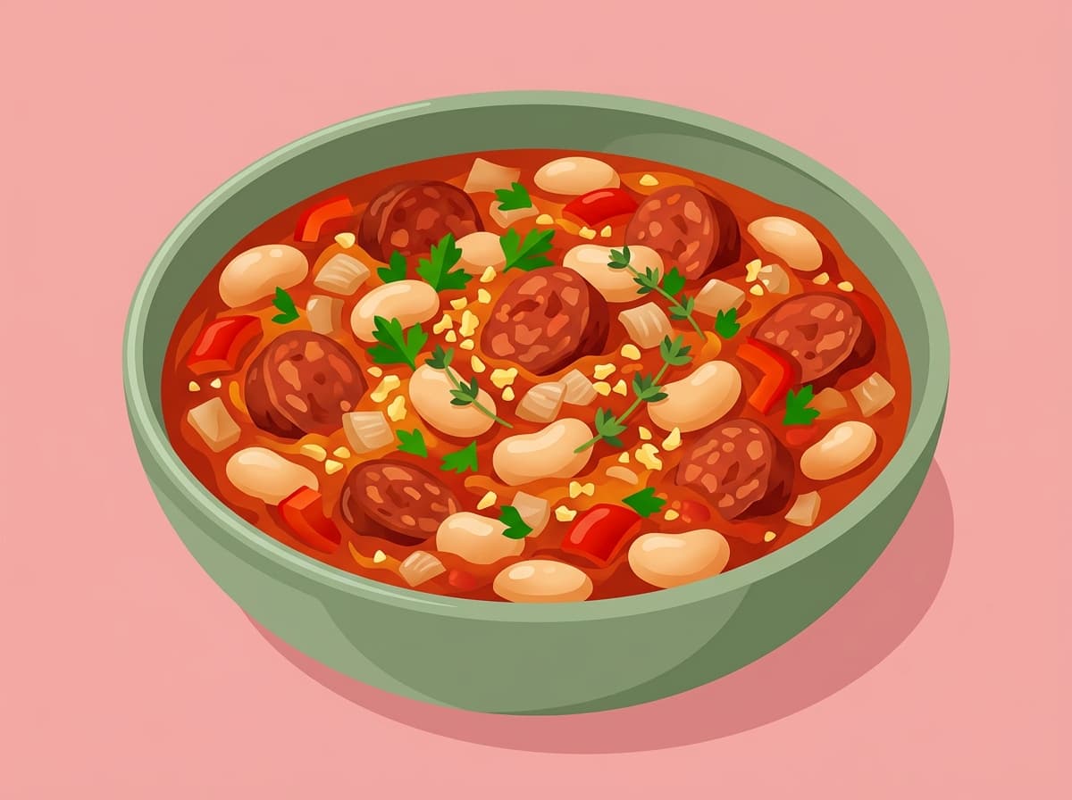 Chorizo and Butter Bean Stew