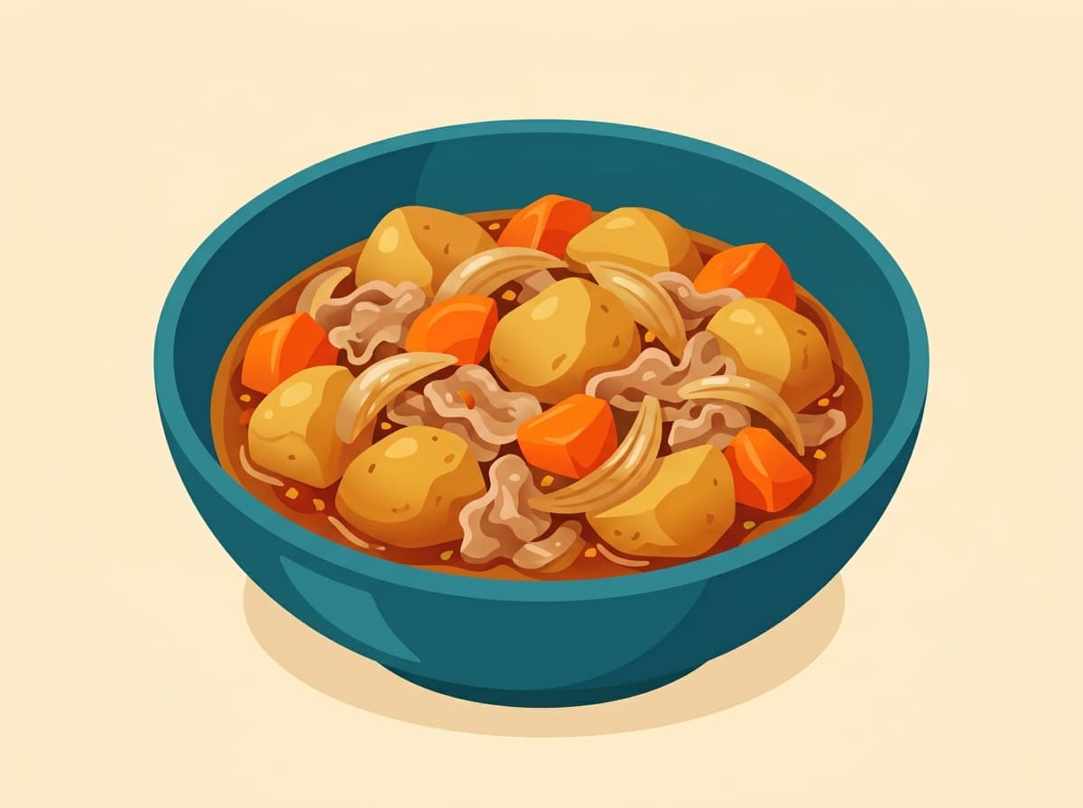 Nikujaga (Japanese Meat and Potato Stew)